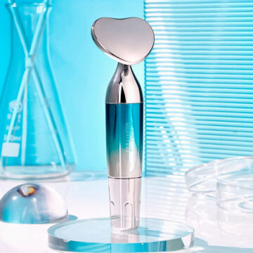 Alternative view of Masajeador Facial Con Vibracion Antiarrugas Portatil A Pila