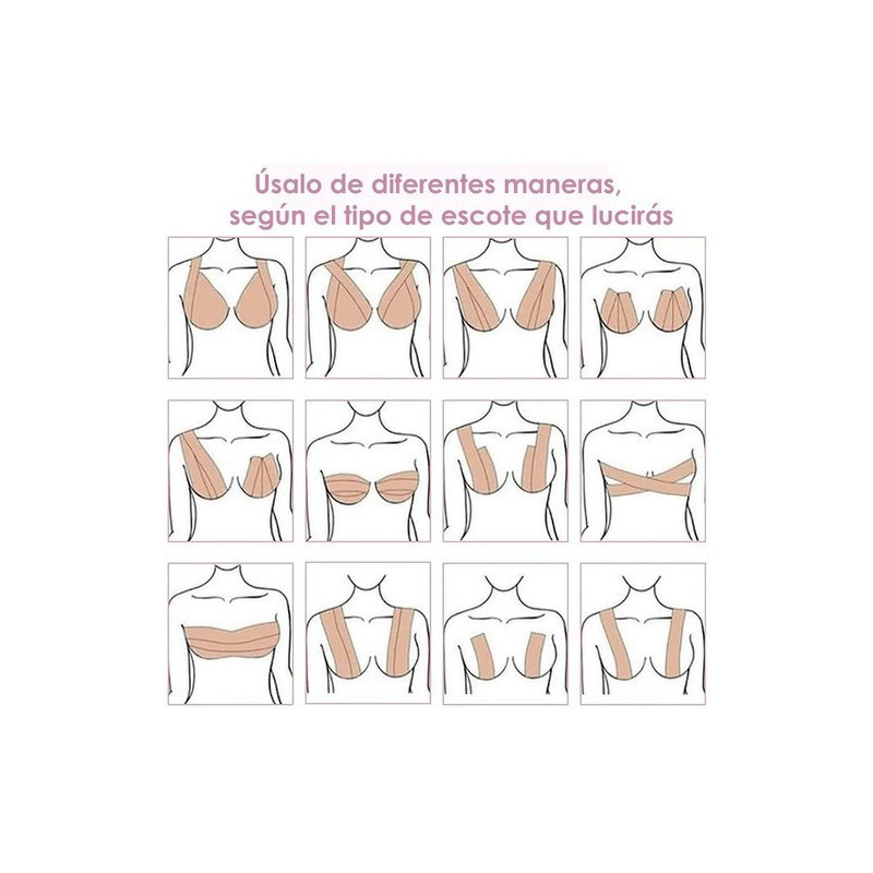 Cinta Bob Tape - Levanta Senos X 5 Metros - Imagen 4