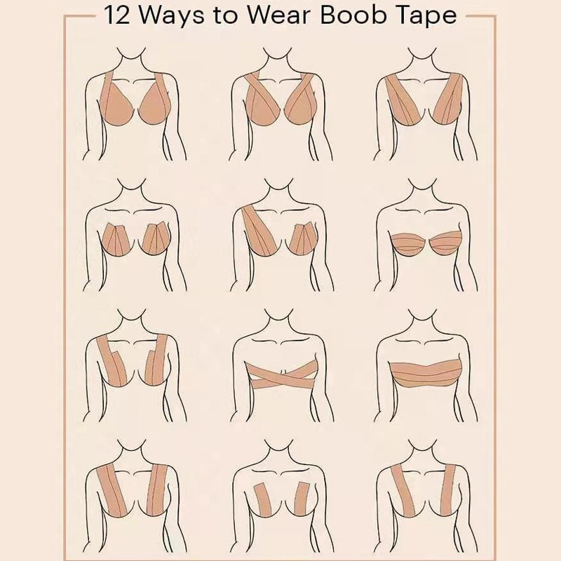Cinta Bob Tape - Levanta Senos X 5 Metros - Imagen 5