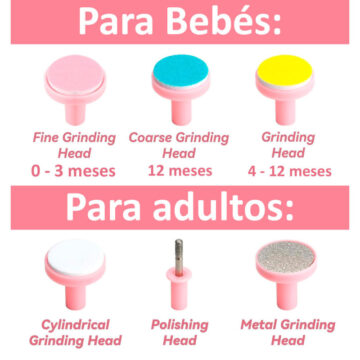 Alternative view of Torno Lima Para Uñas Cortador Eléctrico Para Bebes Con Luz