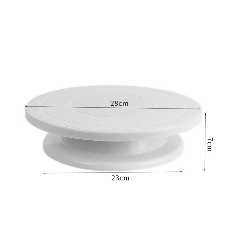 Base Giratoria Para Tortas Herramienta Pasteleria Reposteria - Imagen 3
