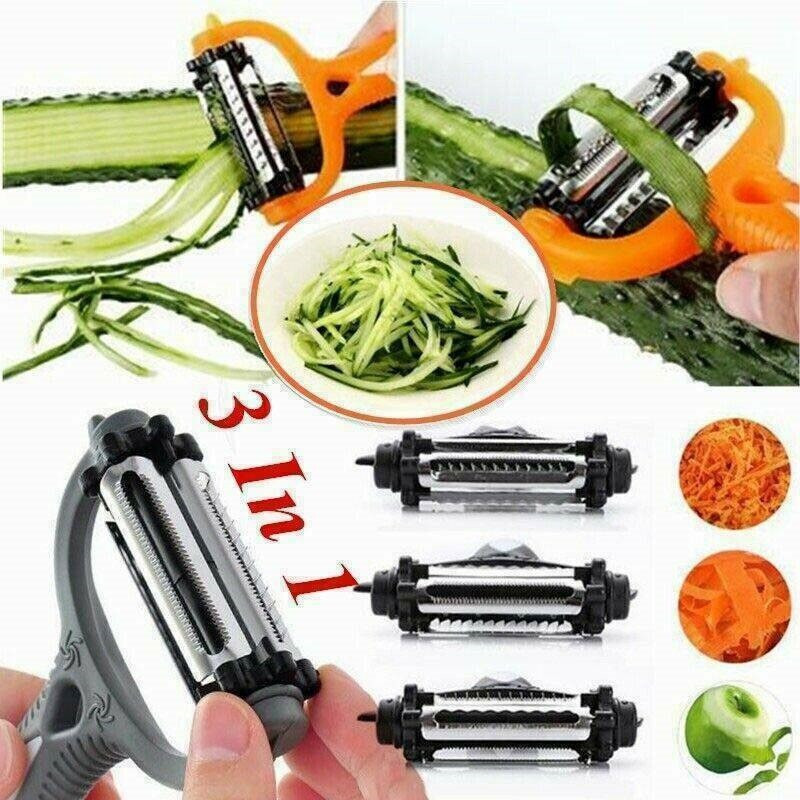 Pelador Pelapapas Y Rallador Papas Verduras Frutas 3 - Imagen 3