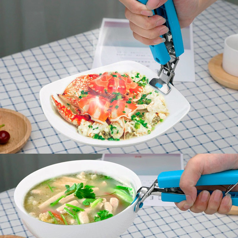 Pinza De Cocina Sujeta Platos, Ollas, Pizeras, Fuentes Y - Imagen 8