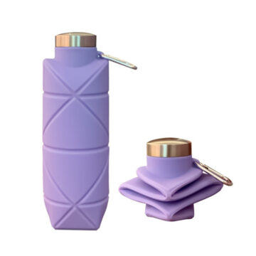 Alternative view of Botella Plegable De Silicona Capacidad 700ml Portable Tapa A