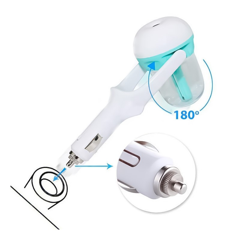 Ambientador Y Humidificador Para Auto Vaporizador De Aire - Imagen 5