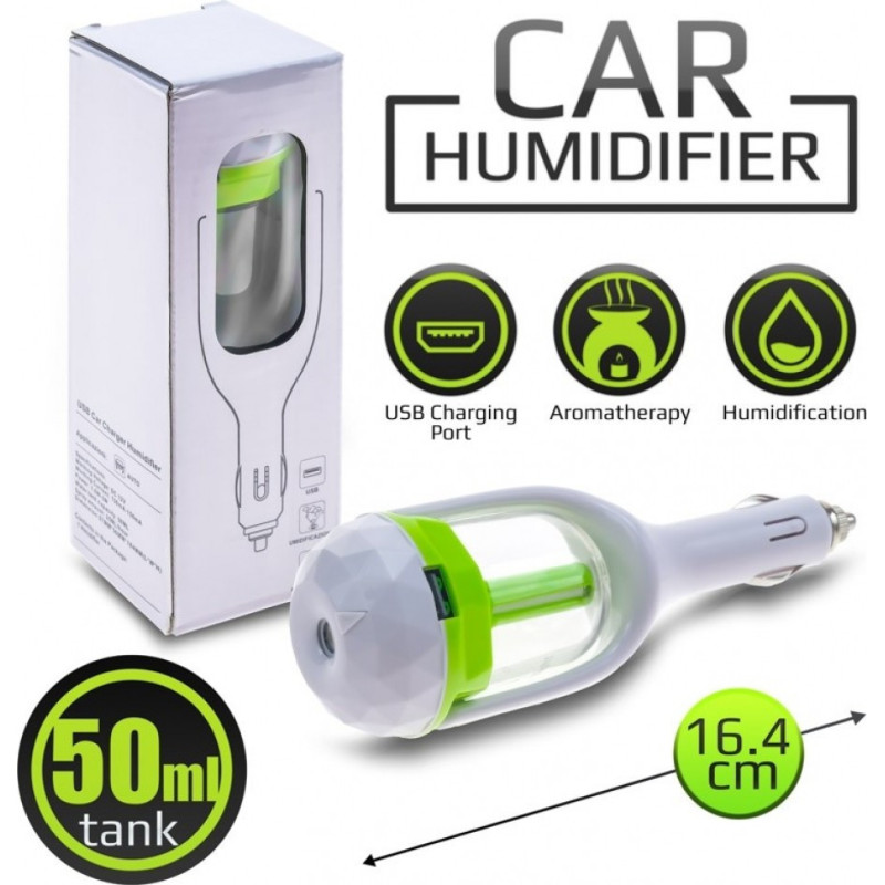 Ambientador Y Humidificador Para Auto Vaporizador De Aire - Imagen 6