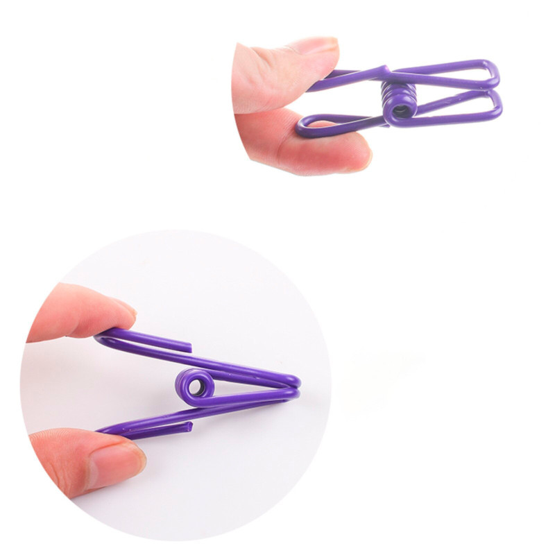 Broches Multifuncion De Acero Inoxidable x10 - Pinza De Ropa - Imagen 4