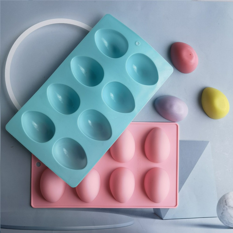 Molde Silicona Plancha 4 Huevos Pascua Medianos 8 - Imagen 4