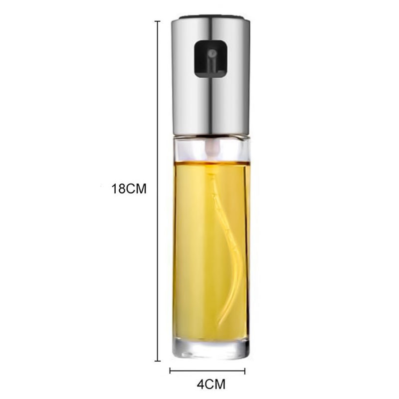 Aceitero Vinagrero De Vidrio Con Pico Difusor En Spray - Imagen 4