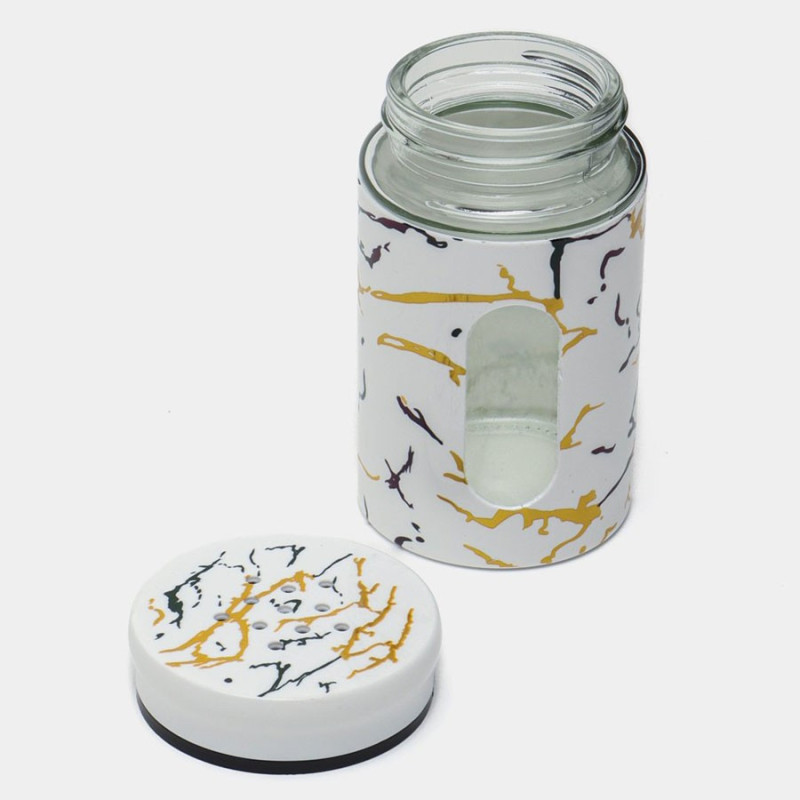 Salero Y Pimentero Dispensador De Vidrio Y Plastico 300g - Imagen 2