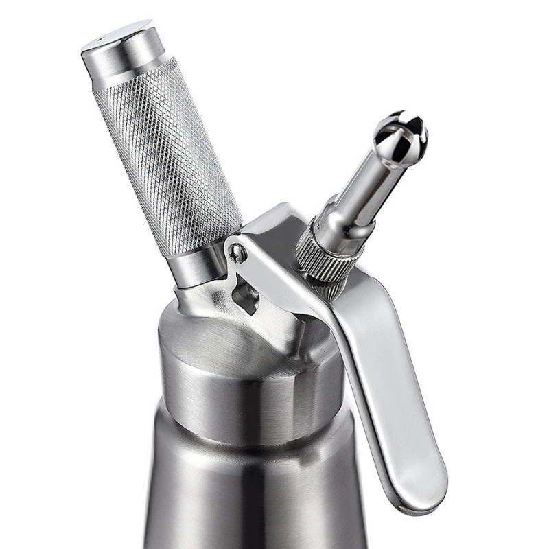Dispensador de crema Sifon batida 500 ml Acero Inoxidable 3 - Imagen 3