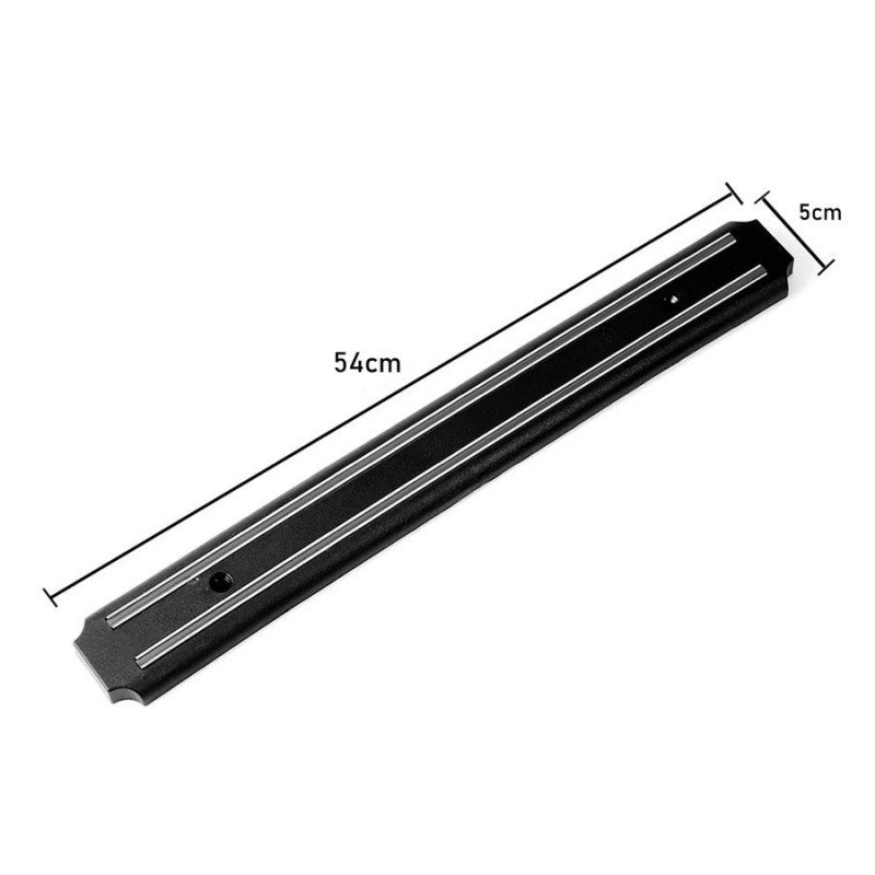 Soporte Organizador de Cuchillos Barra Imantada 54cm Doble Fila - Imagen 5