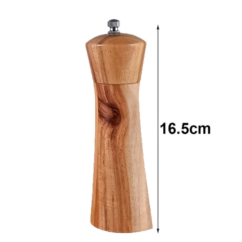 Molinillo De Pimienta Rotor Ceramico Y Cuerpo De Madera - Imagen 4