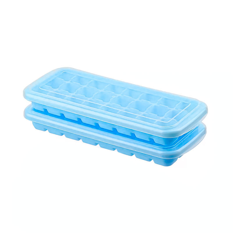 Hielera Cubetera Para Hielo De Silicona 24 Cubos Con - Imagen 5