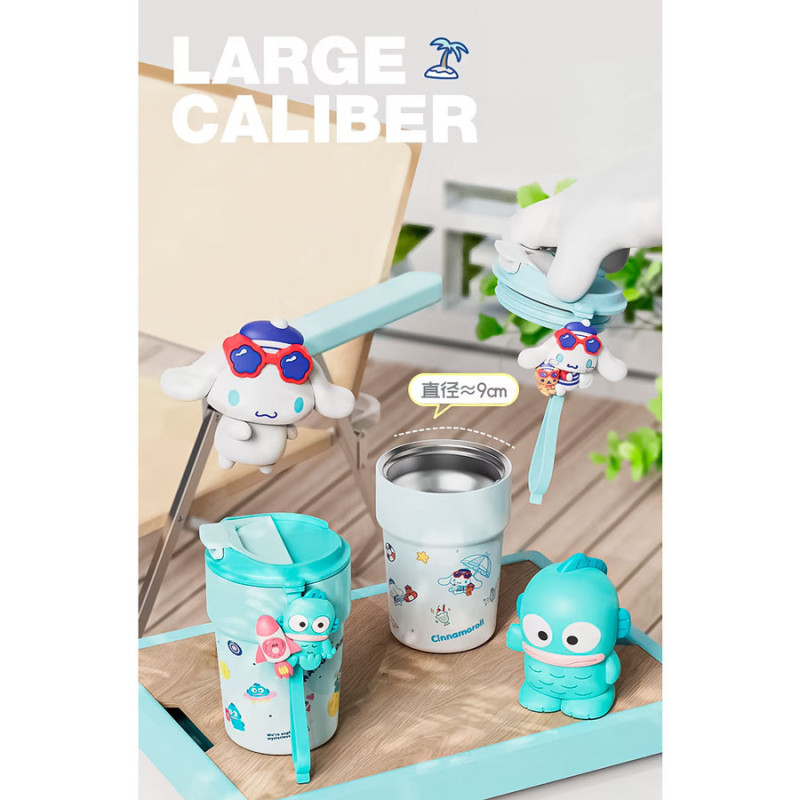 Vaso Termico De Acero Inoxdiable Infantil HANGYODON Con Tapa - Imagen 3
