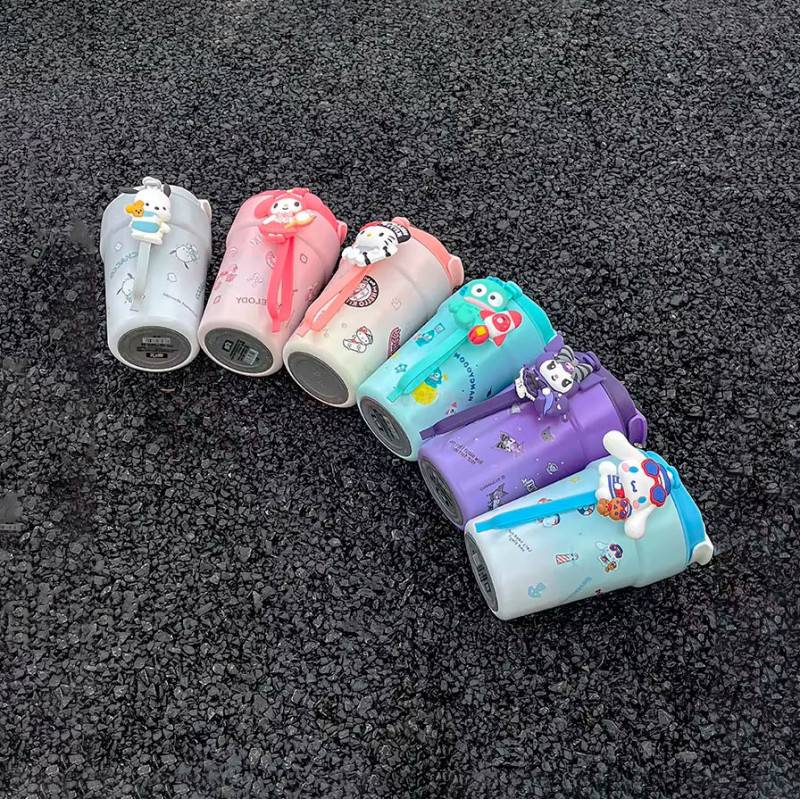 Vaso Termico De Acero Inoxdiable Infantil HANGYODON Con Tapa - Imagen 4
