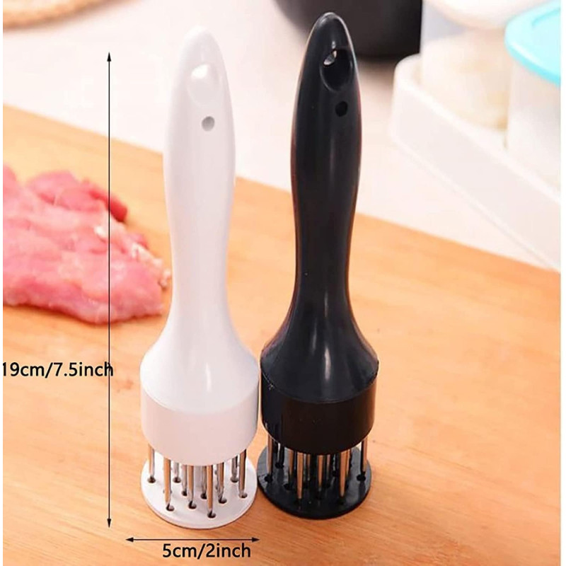 Tiernizador De Carne Ablandador Pinches Acero - Imagen 4
