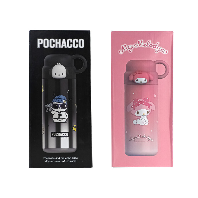 Termo Para Viandas De Acero Inoxidable 460ml Con Taza Personajes - Imagen 2