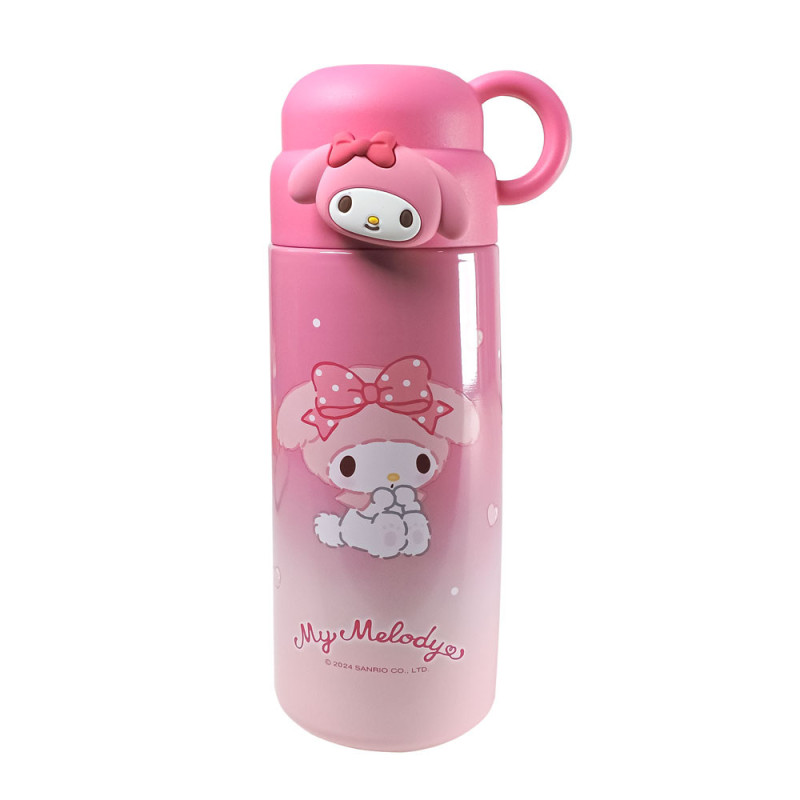 Termo Para Viandas De Acero Inoxidable 460ml Con Taza Personajes - Imagen 3
