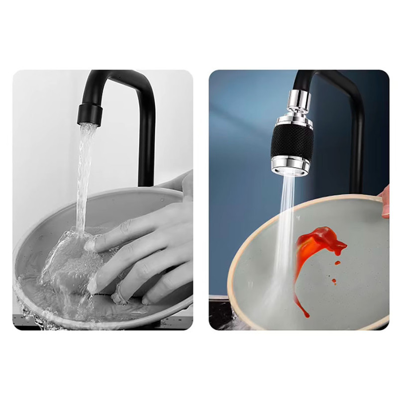 Extensor De Grifo Canilla De Cocina 360° Con Filtro 3 Tipos De - Imagen 2