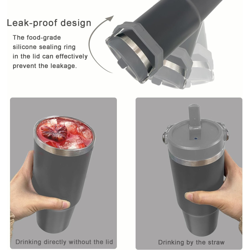 Vaso Térmico Extra Grande 30oz/ - Imagen 4