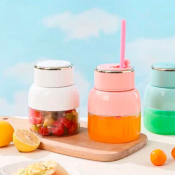 Alternative view of Licuadora Portatil Recargable Con Botella 650ml Y Sorbete De
