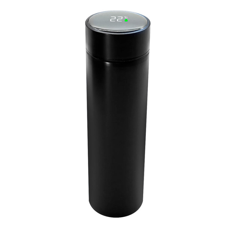 Termo Inteligente Acero Inoxidable Con Tapa Termometro - Imagen 4