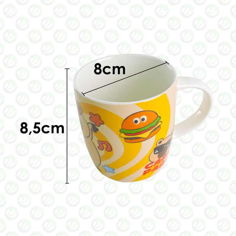 Taza De Ceramica Carpincho Capybara Para Café Té - Imagen 3