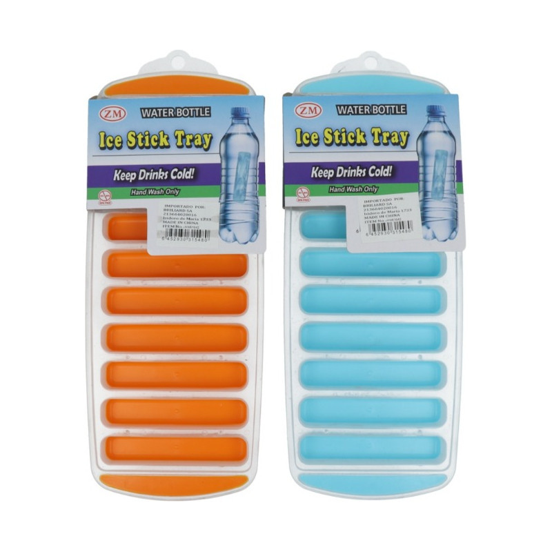 Cubetera De Hielo Plastico Y Silicona 10 Bastones Para - Imagen 4