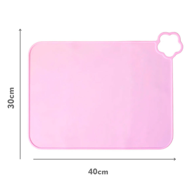 Individual De Silicona Infantil Mantel Para Bebés Niños - Imagen 3