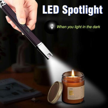 Alternative view of Encendedor Electrico De Plasma Con Linterna Led Recargable