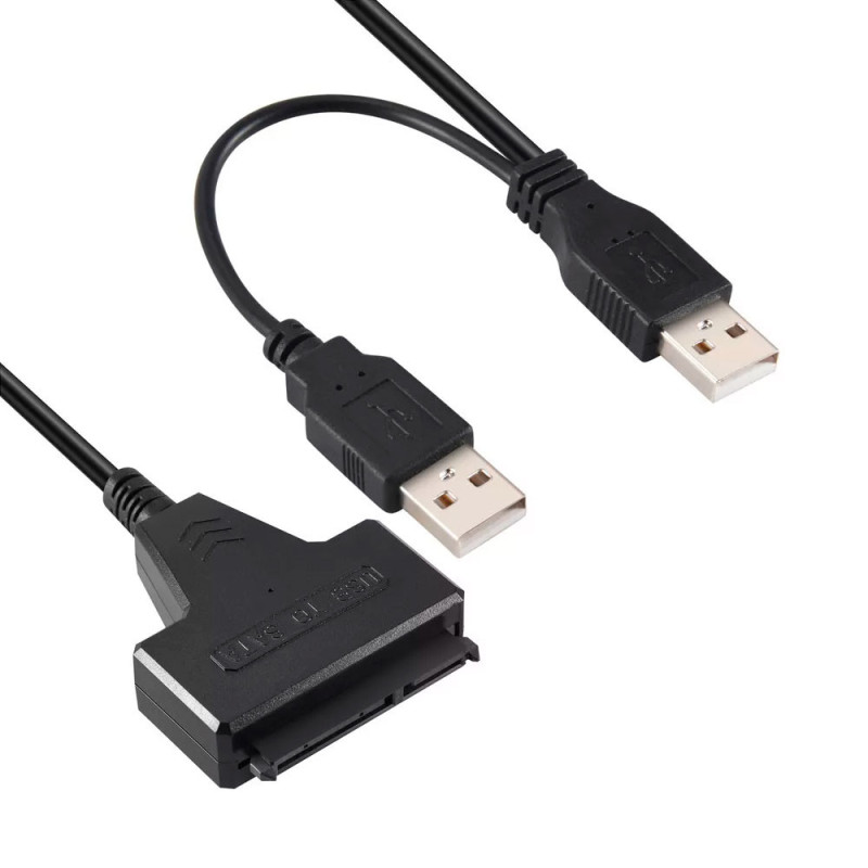 Cable Sata A Usb 2.0 Hdd / Sdd Adaptador Para Disco - Imagen 3