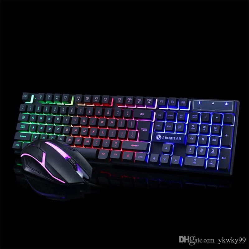 Kit Teclado y Mouse Gamer Luz Led Retroiluminado - Imagen 4