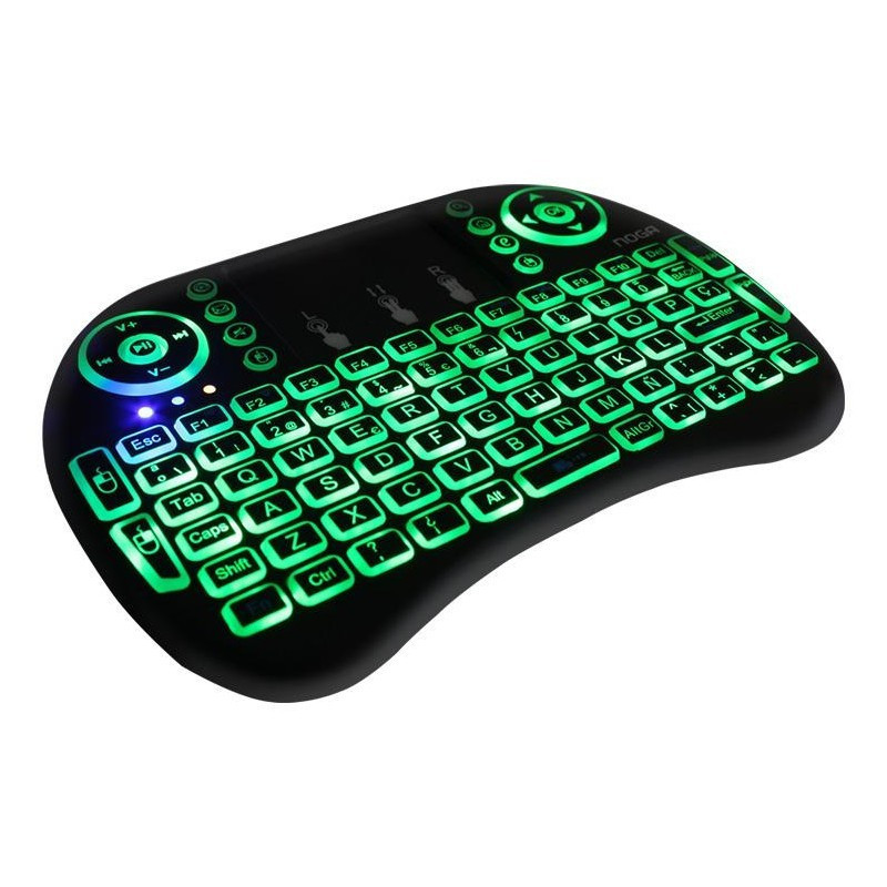 Mini Teclado Smart Tv Bluetooth Retroiluminado RGB - Imagen 5