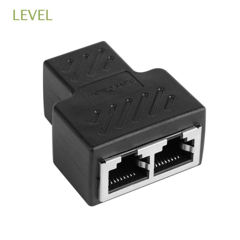 Adaptador Extensor De 2 A 1 Rj45 Hembra Divisor De - Imagen 5