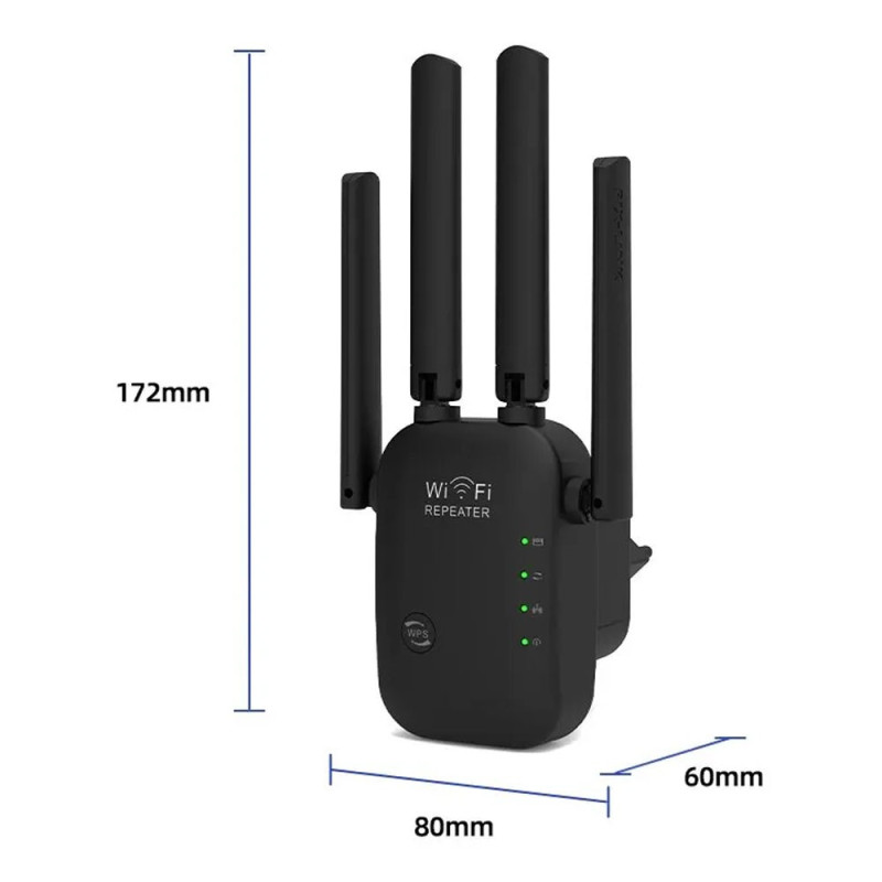 Amplificador De Señal Extensor Repetidor De WiFi - Imagen 4