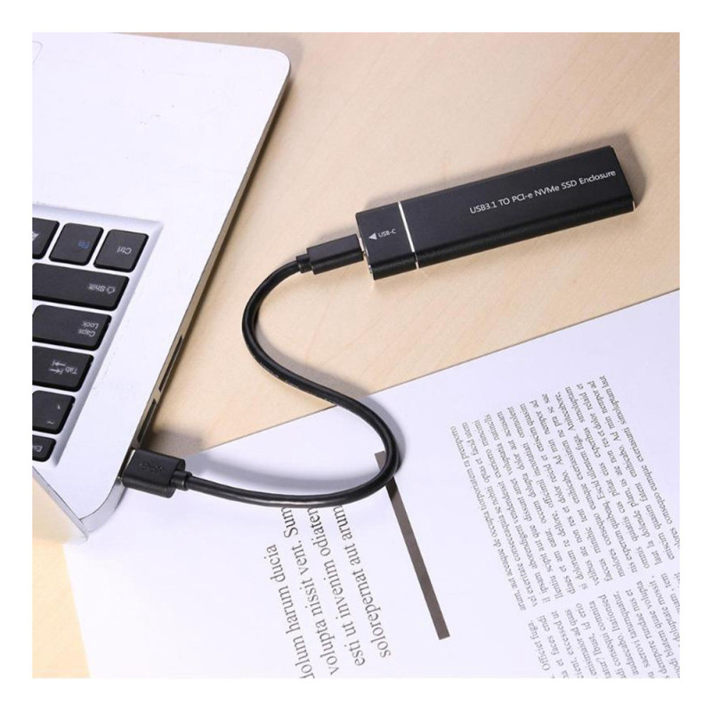 Adaptador M2 Ssd Usb 3.0 Cofre Case Carry Disk Ngff - Imagen 8