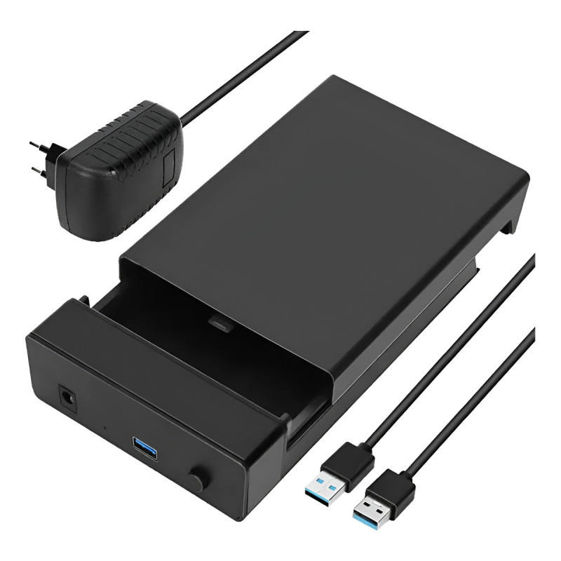 Carcasa Externa Usb 3.0 3.5 Hdd Alta Velocidad 5gbps - Imagen 4
