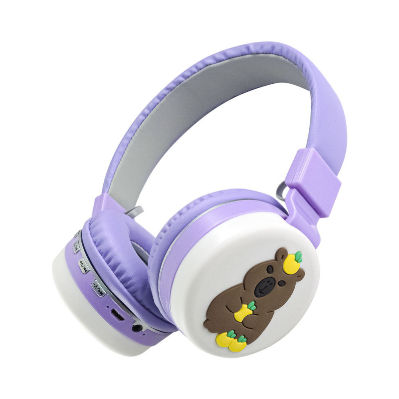 Auriculares Vincha Diadema Inalambricos Bluetooht Carpincho - Imagen 7