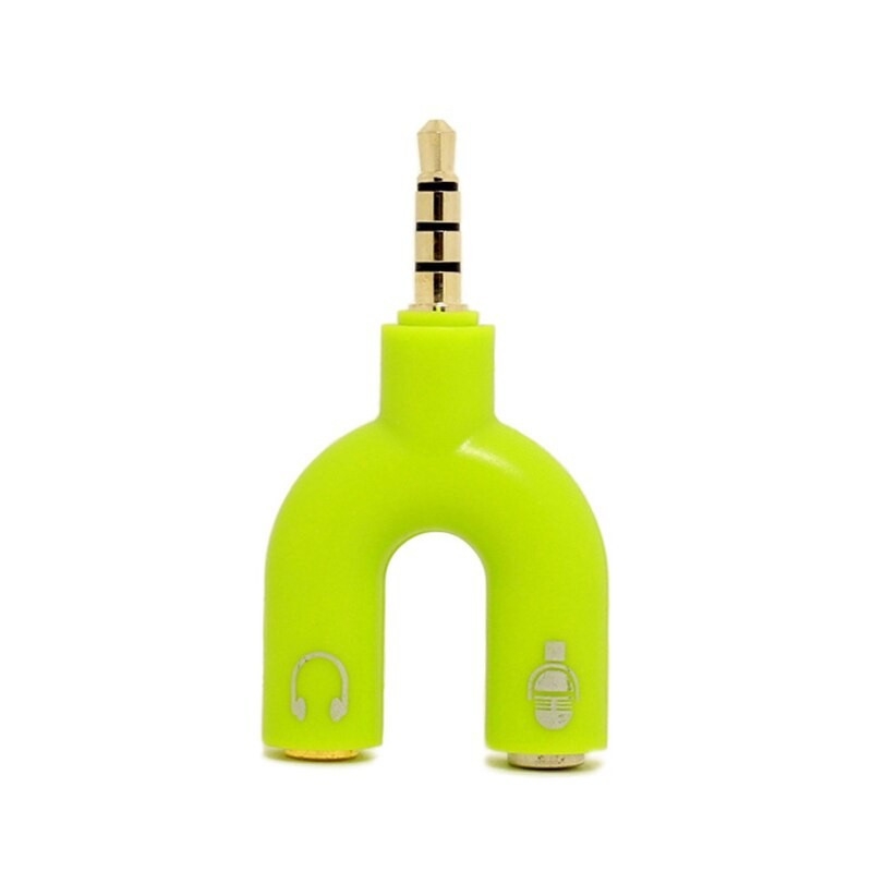 Adaptador Y Splitter De Auricular Mic Trrs Macho A 2 - Imagen 3