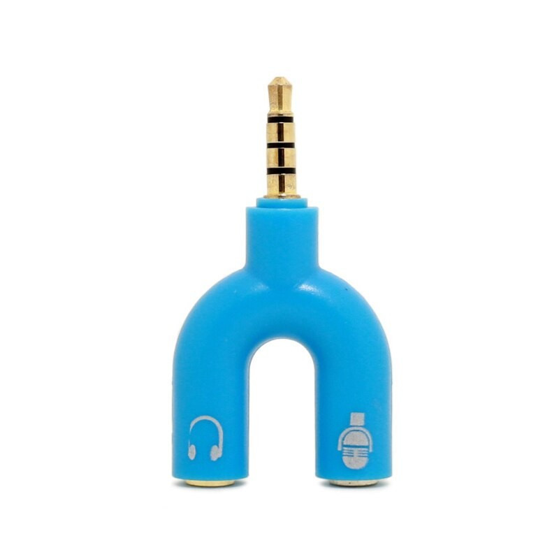 Adaptador Y Splitter De Auricular Mic Trrs Macho A 2 - Imagen 4