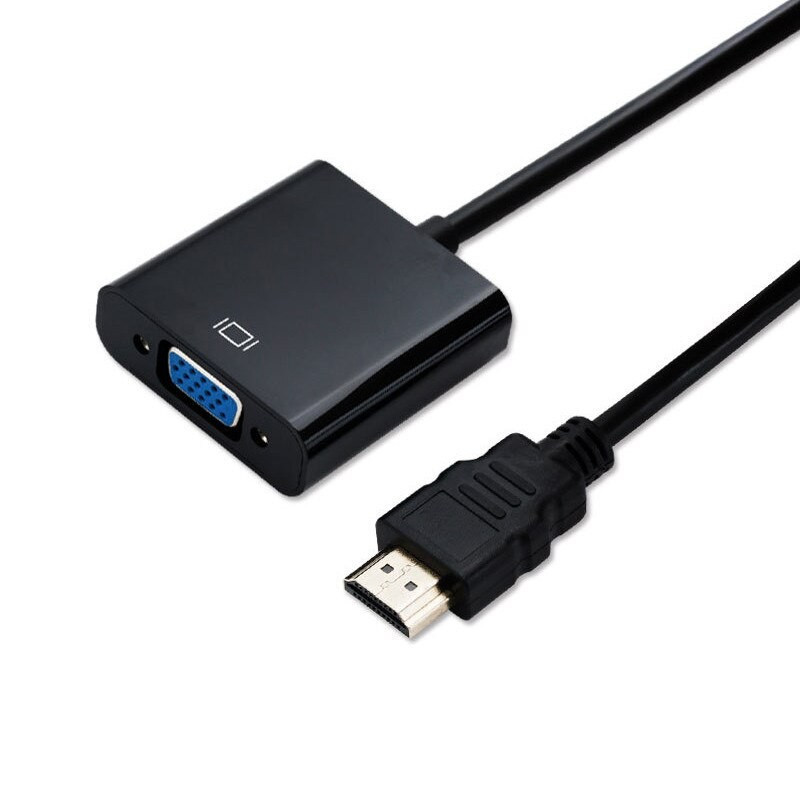 Conversor Cable Hdmi A Vga + Audio Monitor - Imagen 3