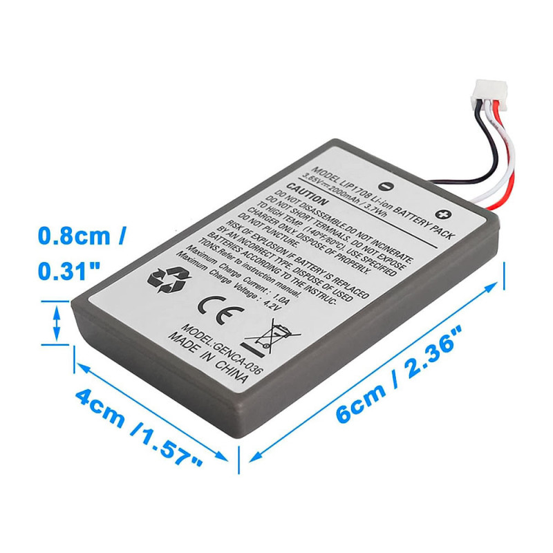 Bateria Repuesto Para Joystick Control De Ps5 + - Imagen 4