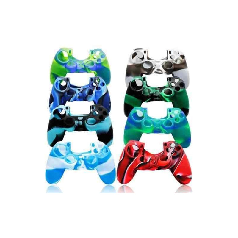 Funda De Silicona Joystick Ps4 Camufladas + 2 - Imagen 8