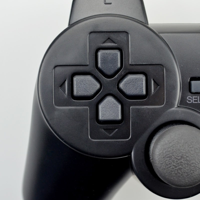 Joystick Ps2 Con Cable Blister Amarillo Analogico - Imagen 4