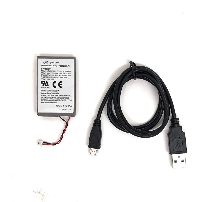 Bateria Joystick Playstation 4 Ps4 Pro + Cable - Imagen 3