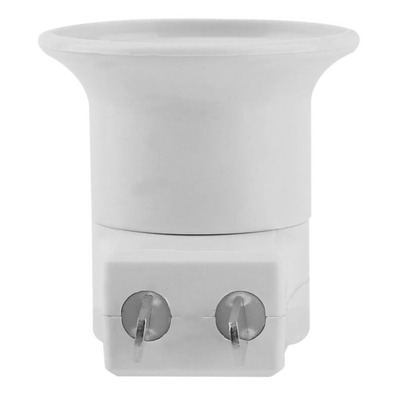 Portalampara Adaptador E27 Tecla Enchufe Velador Luz - Imagen 4