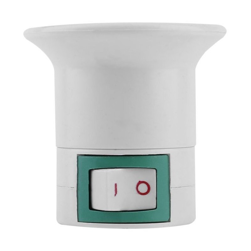 Portalampara Adaptador E27 Tecla Enchufe Velador Luz - Imagen 5