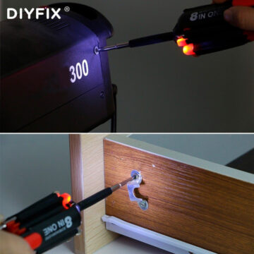 Alternative view of Destornillador 6 en 1 Con Linterna Led Punta