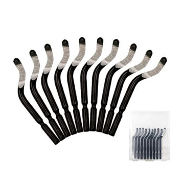 Alternative view of Kit Desbarbador Manual +10 Cuchillas Para Plomeria Resina Madera